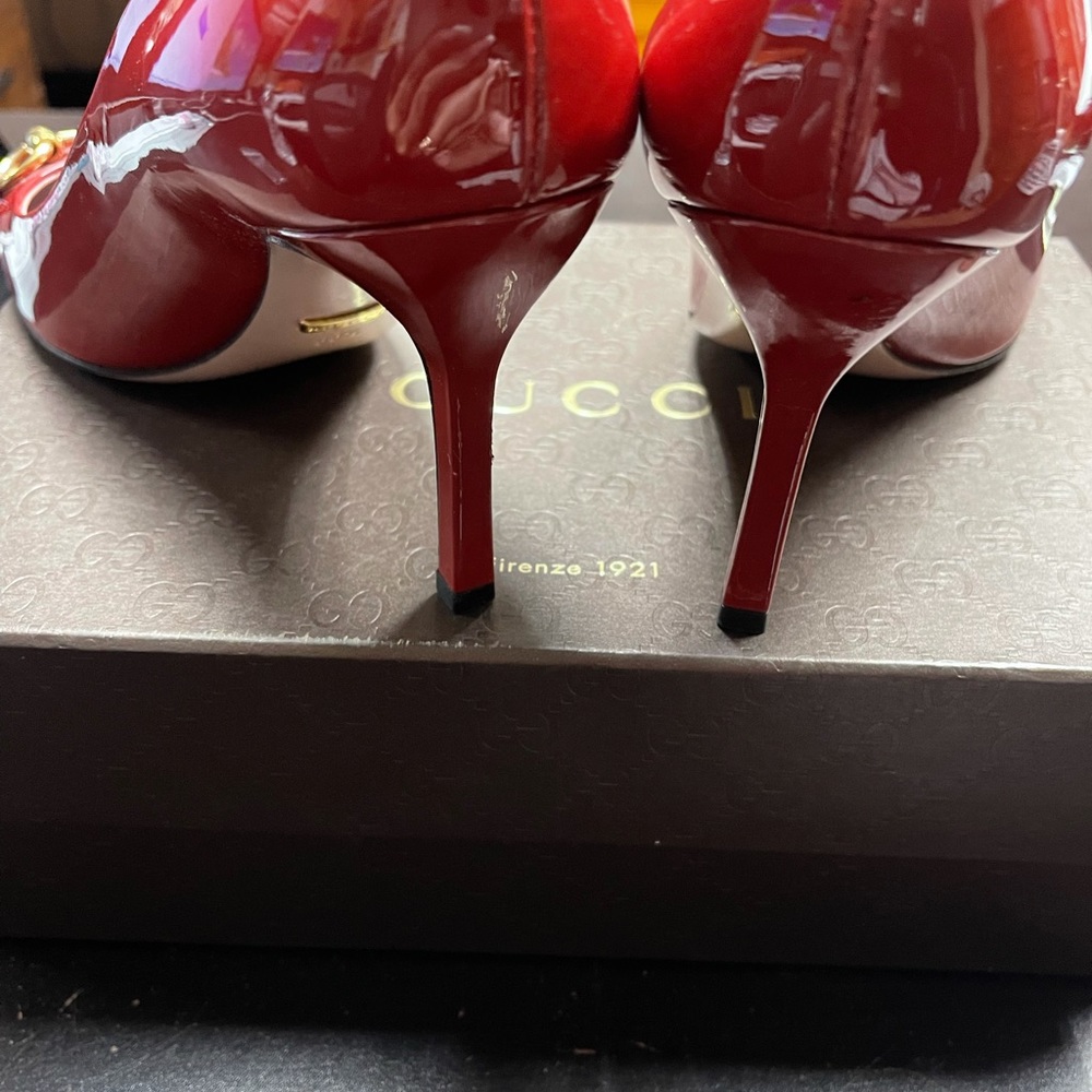 Gucci Red Heels 👠 - Picture 5 of 8